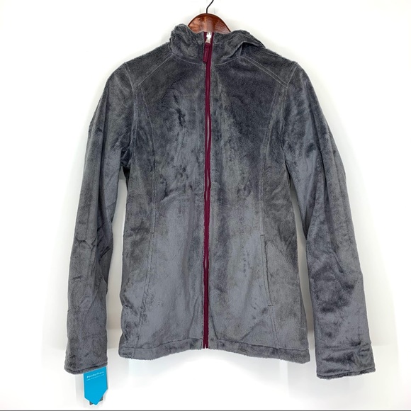 Free Country Reversible Gray Fax Fur Garnet Radiance Jacket New Nwt Size Small - Picture 2 of 16